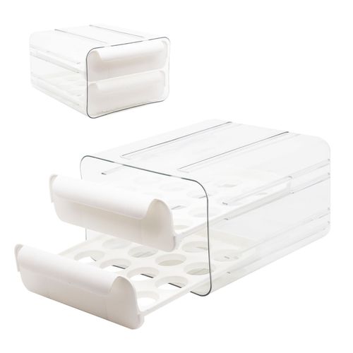 Porta Huevos Huevera Plastica Contenedor Organizador