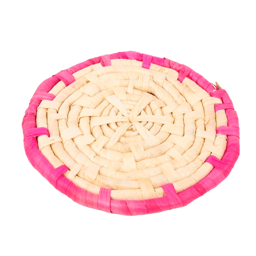 Posa Pava 20 cm – Apoya Pava Fuentes de Mimbre Colores