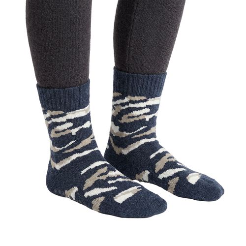Pantumedias Termicas Camuflada Pantufla Media Invierno