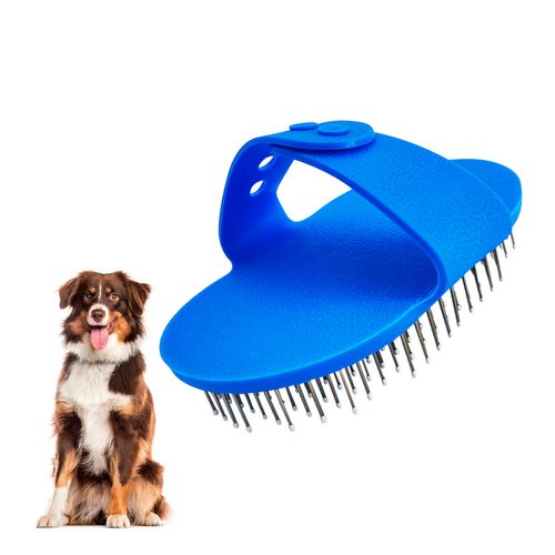 Manopla Cardina Quitapelo De Silicona Cepillo Perros Gatos