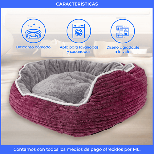 Cama Moisés Mascotas Calentita Antiestres