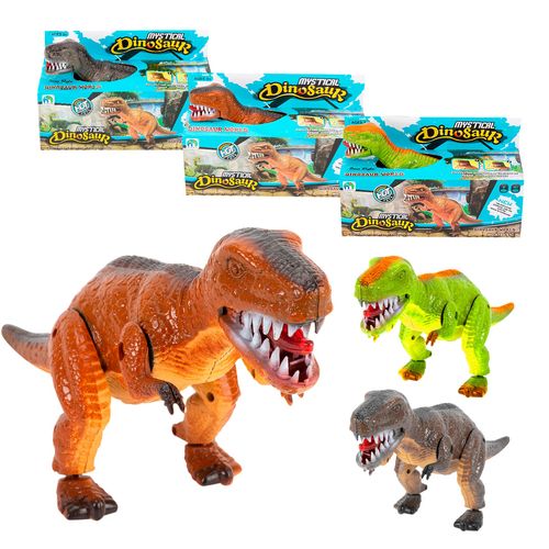 Dinosaurio con Sonido, Luz y Movimiento Varios Colores
