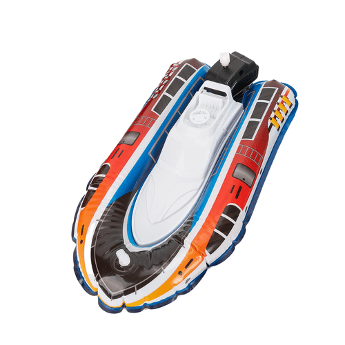 Lancha Barco Gomón Inflable con Motor a Cuerda